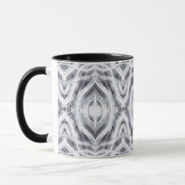 Hope Abstract Black and White Watercolor Art Tasse