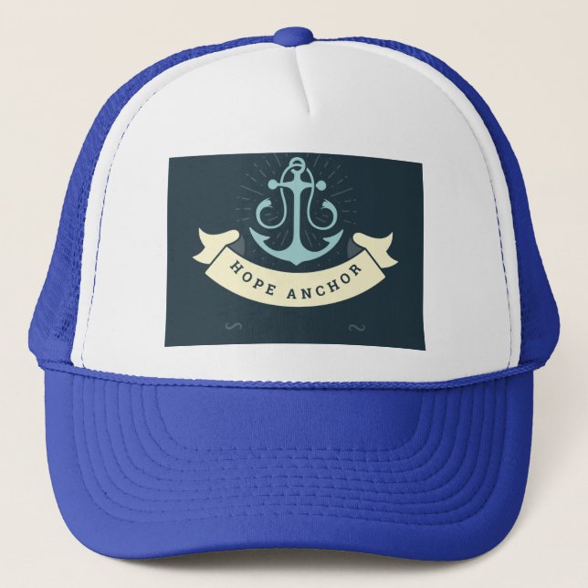 Hope Anchor Hat Truckerkappe (Vorderseite)