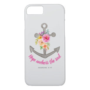 Hope Anchors the Soul Bible Verse Phone Case