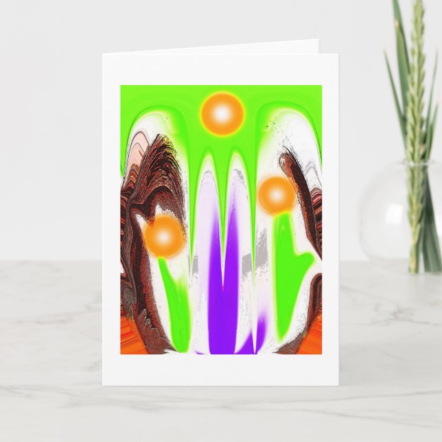 Hope Art Feiertagskarte (Vorderseite)