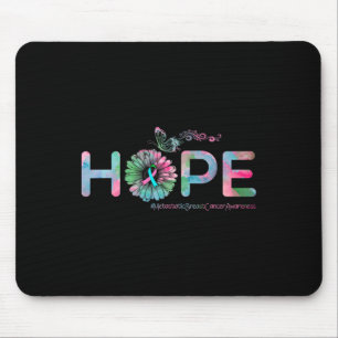 HOPE Butterfly Metastatic Breast Cancer Awareness Mousepad