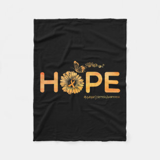 Hope Butterfly Multiple Sklerose Sensibilisierung  Fleecedecke