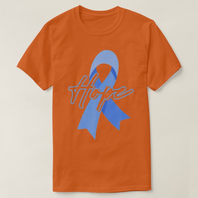 Hope Child Missbrauch Prevention Monat Sensibilisi T-Shirt (Design vorne)