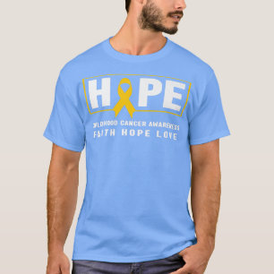 Hope Childhood Cancer Shirt - Childhood Cancer Awa