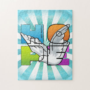 Hope Dove Christliches Puzzle