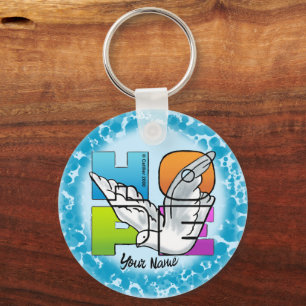 Hope Dove Christliches Schlüsselanhänger