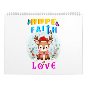 Hope Faith Liebe Kalender