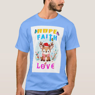 Hope Faith Liebe T-Shirt