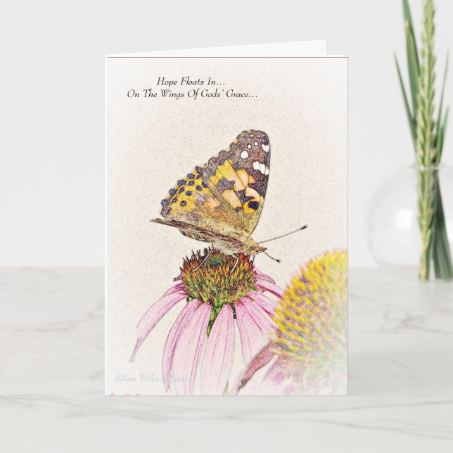 Hope Floats In... Inspirational Card Karte (Vorderseite)