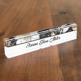 Hope Floral Desk Namplate 2 1004NP2 Namensplakette