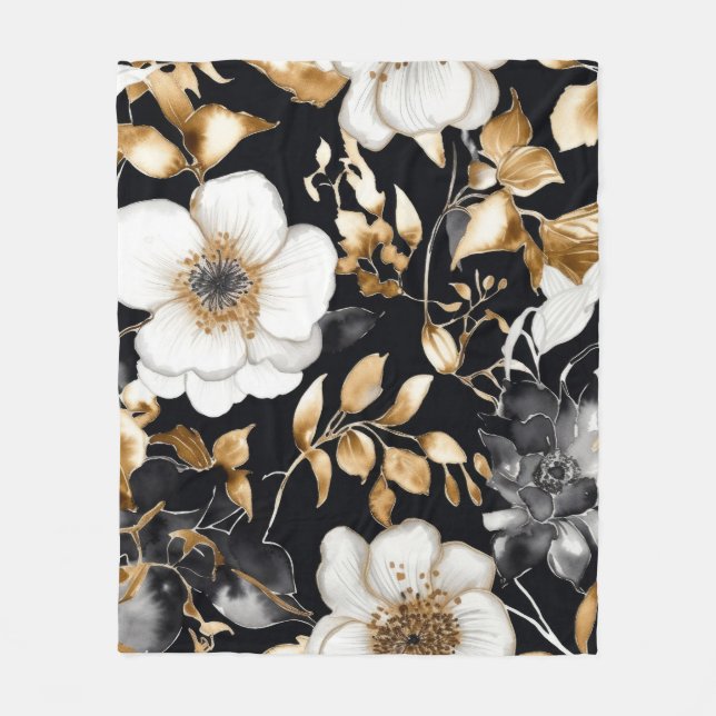 Hope floral Fleece Blanket No Glitzer (MW1003-FB) (Vorderseite)