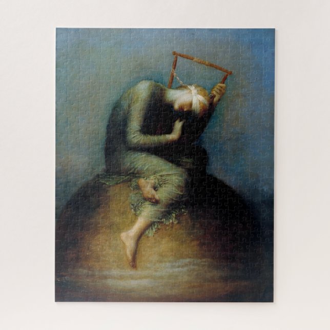 Hope George Watts Painting Puzzle (Vertikal)