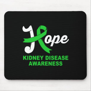 Hope Green Nney Disease Awareness Mousepad