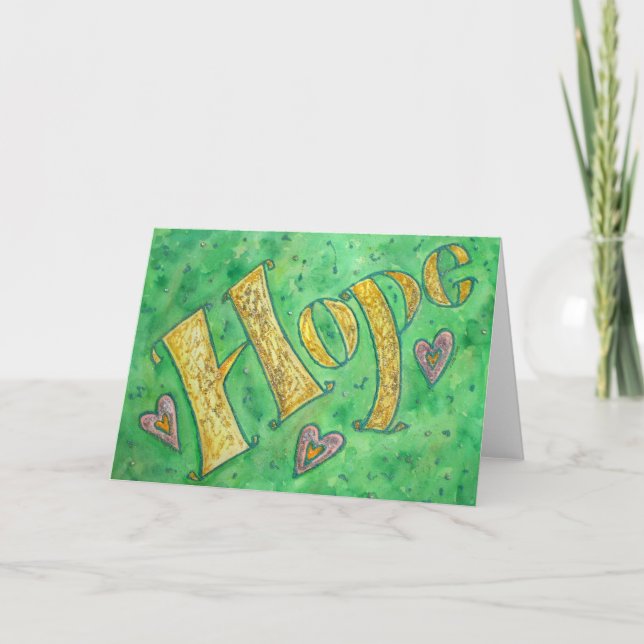 Hope Greeting Card Karte (Vorderseite)