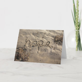 Hope Greetings Ccard Karte