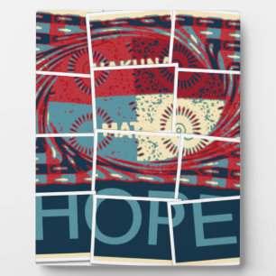 Hope Hakuna Matata Fotoplatte