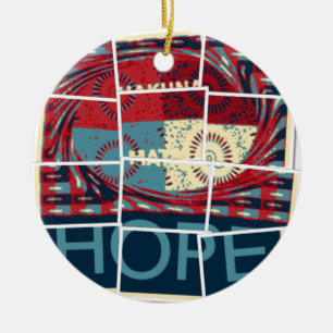 Hope Hakuna Matata Keramikornament