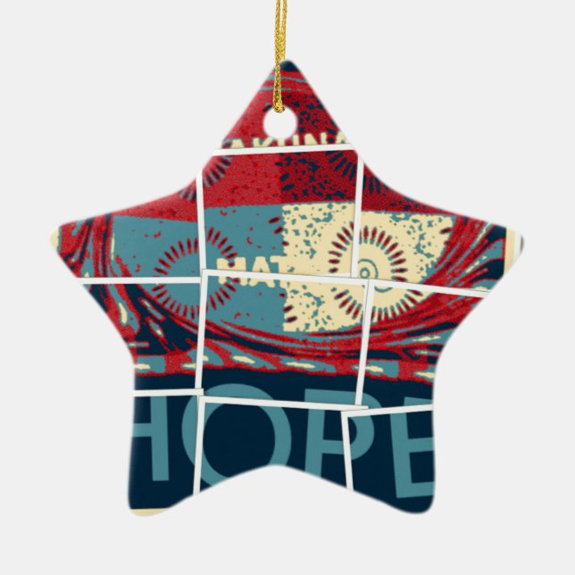 Hope Hakuna Matata Keramikornament (Vorne)