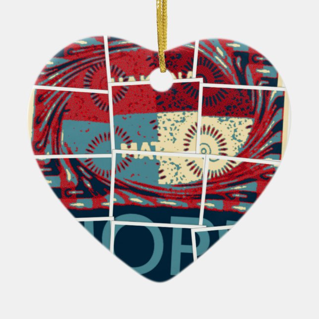 Hope Hakuna Matata Keramikornament (Vorne)