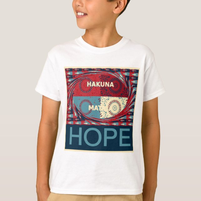 Hope Hakuna matata T-Shirt (Vorderseite)