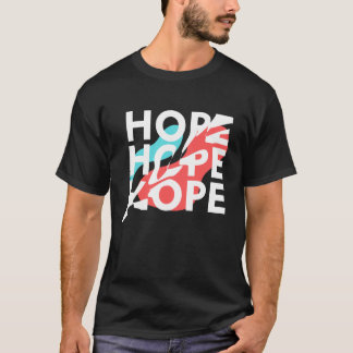 Hope Hope Hope Tee – Einfaches ästhetisches Shirt