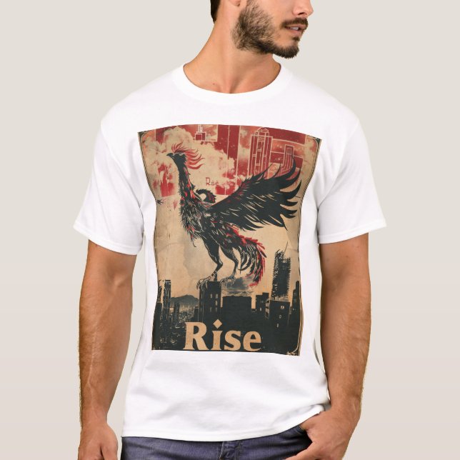 Hope Inspiriert Poster von Schäfer Fairey T-Shirt (Vorderseite)