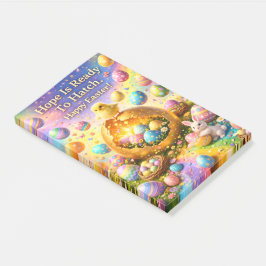 Hope is ready to hatch magical happy Easter Post-i Post-it Klebezettel