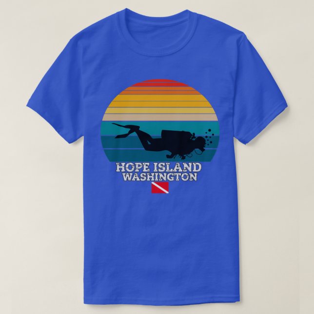Hope Island US Island Diving T-Shirt (Design vorne)