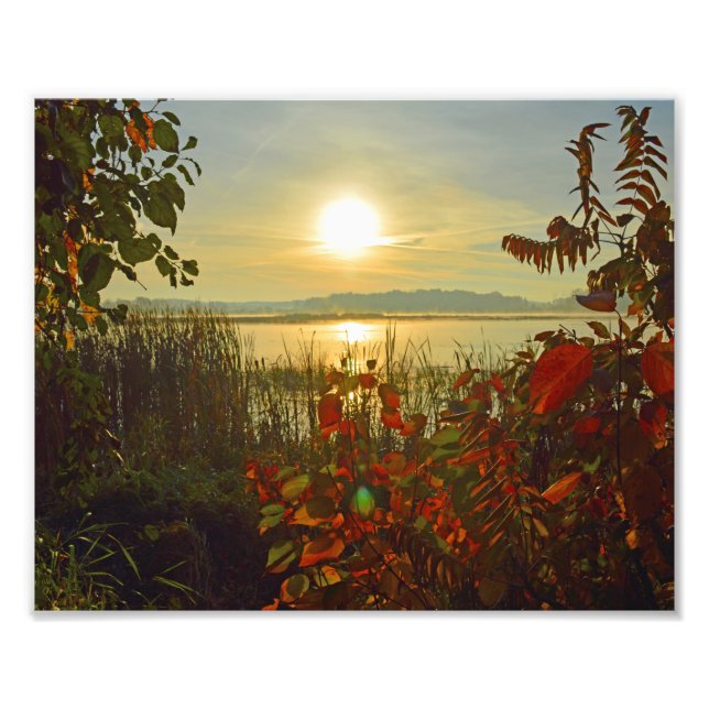 Hope Lake Wisconsin Fotodruck (Vorne)