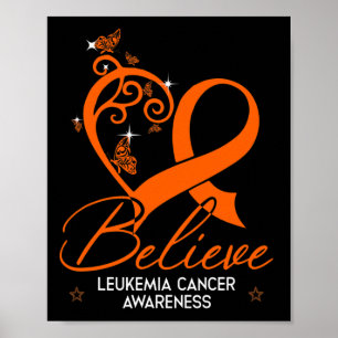 Hope Leukemia Awareness-Geschenk Poster