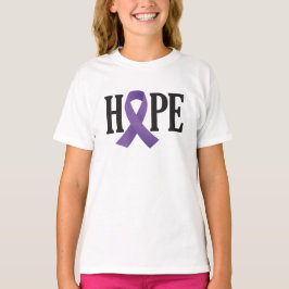 Hope Lila Ribbon T-Shirt