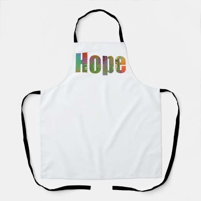 Hope Logo White  Schürze (Vorderseite)