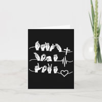 Hope Love - Christliche Religion Herzschlag Kreuz