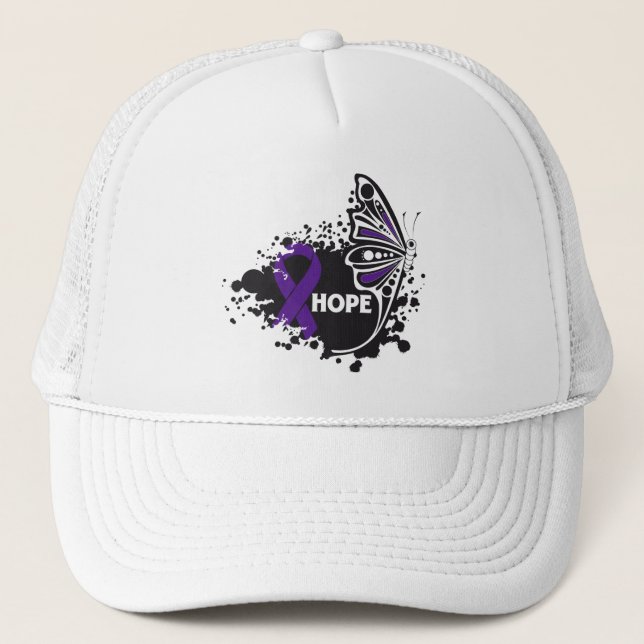 Hope Lupus Butterfly Truckerkappe (Vorderseite)