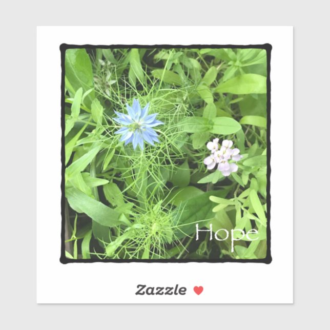 Hope Medium Vinyl Aufkleber (Blatt)