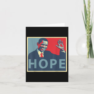 Hope Obama 44 Präsident Karte