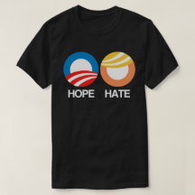 HOPE (Obama) gegen HATE (Trump)