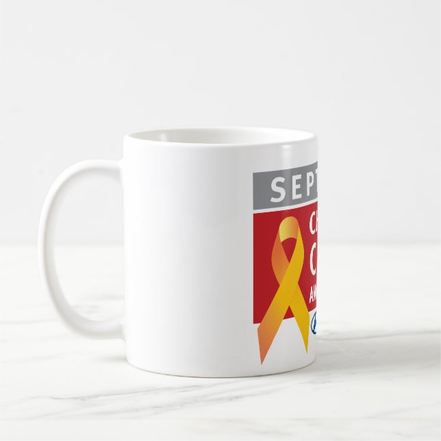 Hope On Wheels Logo-Tasse Kaffeetasse (Links)