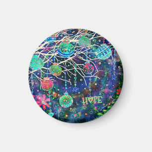 Hope Ornaments Inspirivity Hübsche Weihnachten Magnet