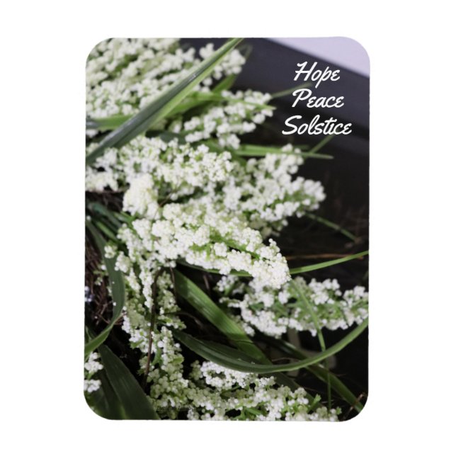 Hope Peace Solstice Magnet (Vertikal)