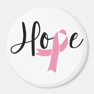 Hope Pink Ribbon Brustkrebs Bewusstsein Magnet