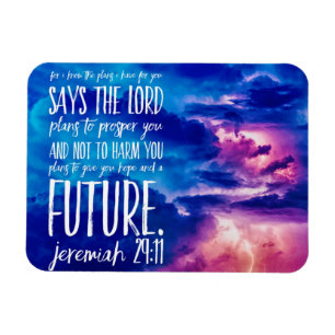 Hope Prosperity Bible Verse Christliche Schrift Magnet