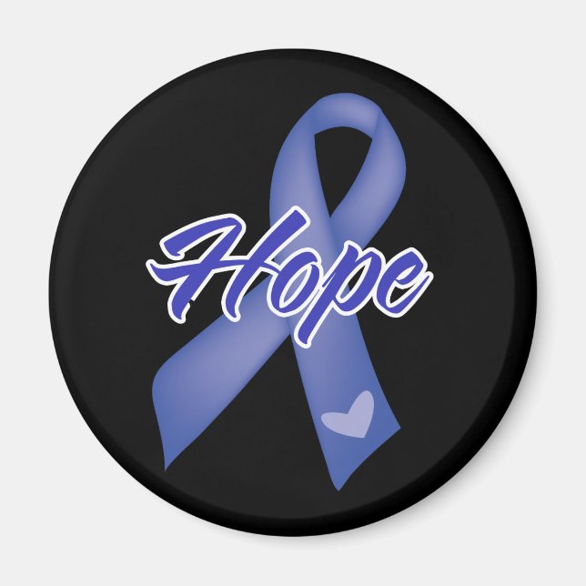 Hope Ribbon - Colon Cancer Magnet (Vorne)