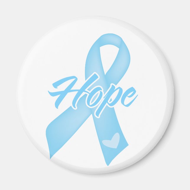 Hope Ribbon - Prostatakrebs Magnet (Vorne)