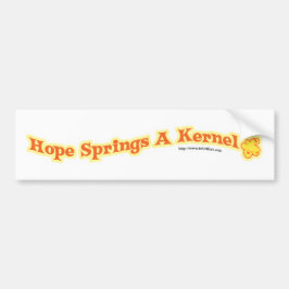 Hope Springs Eternal Kernel Sprichwort Autoaufkleber