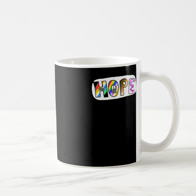 Hope Sticker Kaffeetasse (Rechts)