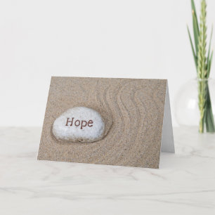 Hope Stone in Sand Karte