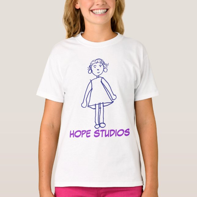 Hope Studios Girl tee (Vorderseite)