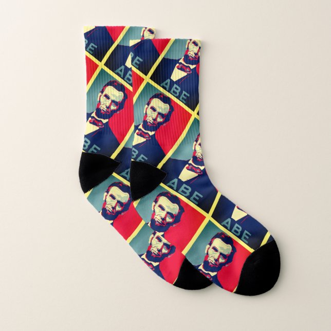 Hope Style Lincoln Portrait Socken (Paar)