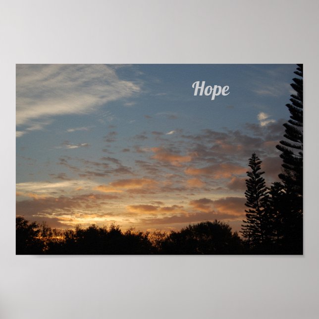 Hope Sunrise Poster (Vorne)
